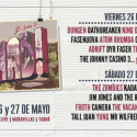 Cartel por días del GetMAD! 26 y 27 de mayo en Madrid.