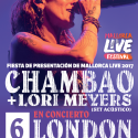 Chambao y Lori Meyers estarán en Londres mañana 6 de abril presentando el Mallorca Live Festival.