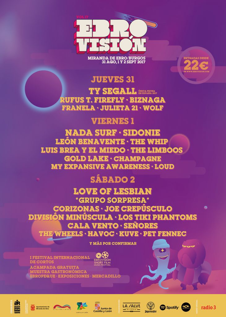 Ebrovisión 2017 anuncia nuevos nombres y una actuación sorpresa