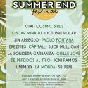 Cartel del Summer End Festival 2017