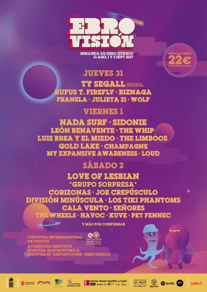 Motivos para ir al festival Ebrovisión 2017