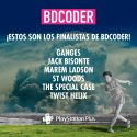 St. Woods, Ganges, The Special Case, Twist Helix, Marem Ladson y Jack Bisonte en la final del BDCODER 2017.