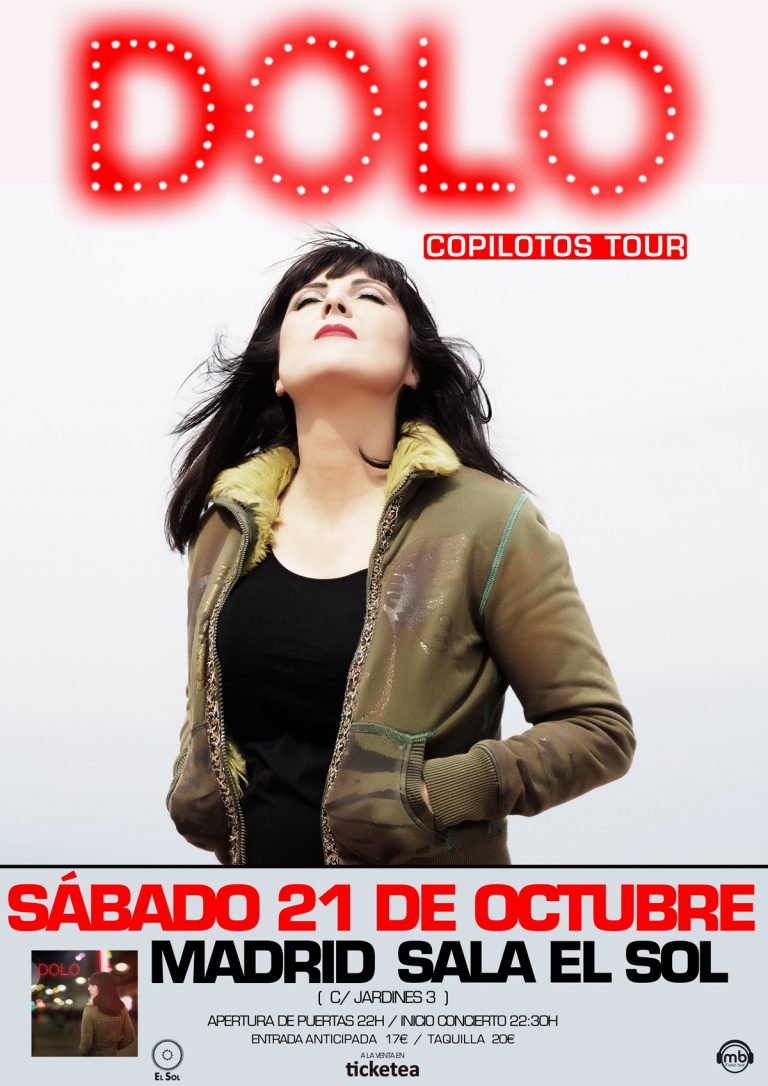 Dolo beltran el 21 de octubre en sala el sol presentando copilotos
