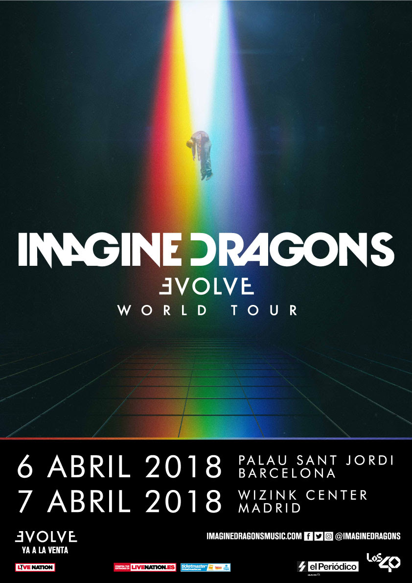 imagine dragons world tour europe