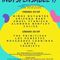 Vuelve el Festival Indyspensable a Villaverde con The primitives, Aries, Novedades Carminha, Stanich, Los punsetes y más…29 y 30 de septiembre en Madrid.