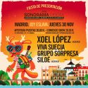 Sonorama Ribera 2018 : Fiesta de presentación con embajadores de primera : Xoel López, Viva Suecia y Siloé.