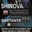 Shinova afronta su fin de gira el 21 de diciembre en Barcelona.