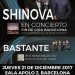 fin de gira de shinova en Barcelona junto a Bastante