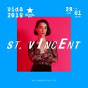 St Vincent y Caléxico se unen al cartel del Vida 2018