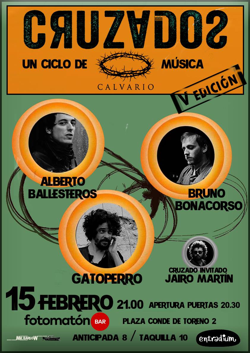 cruzados en fotomatón bar de calvario música