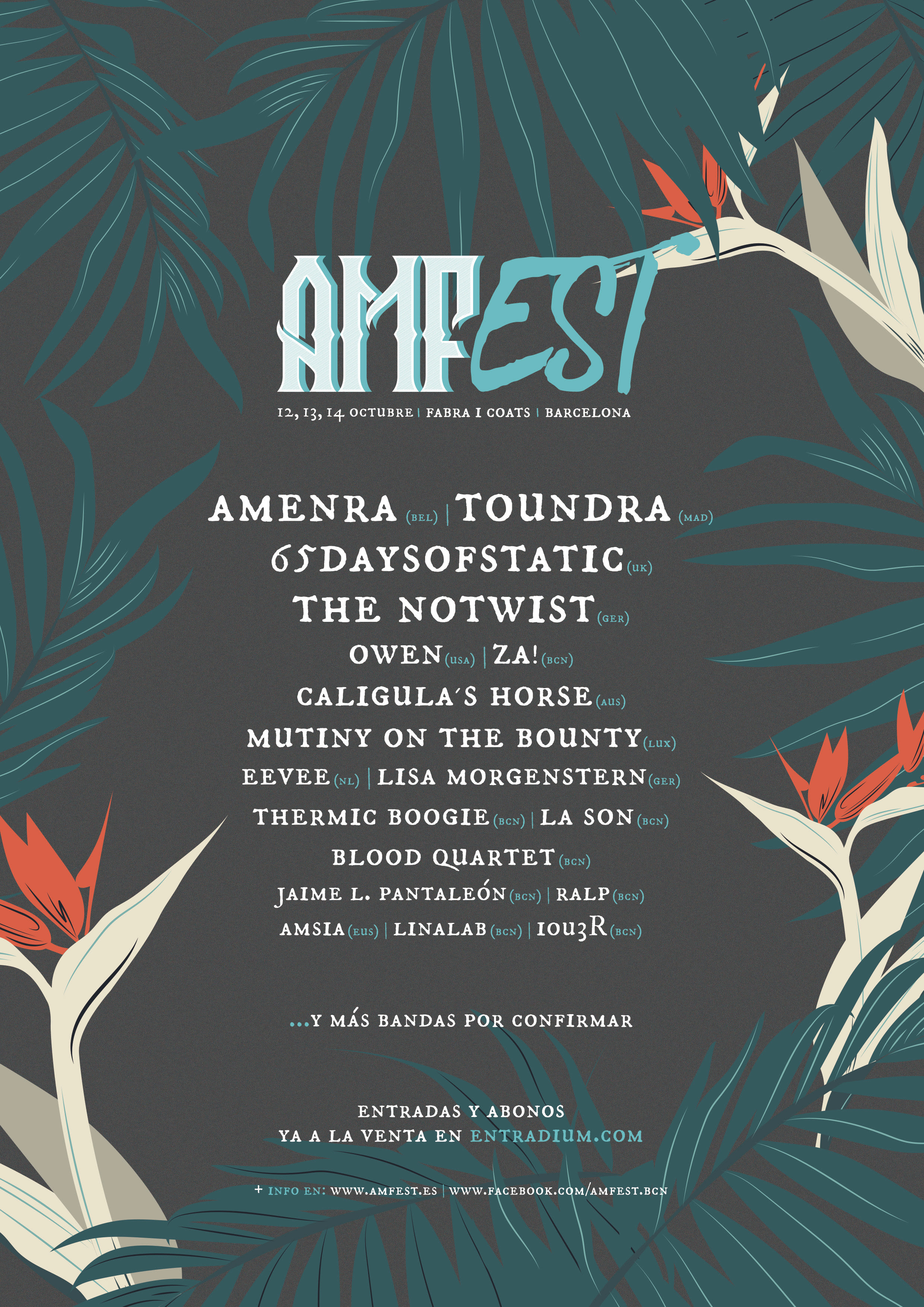 AMFEst suma nombres a su cartel