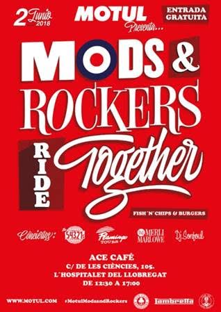 mods and rockers ride together
