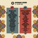 Cartel por días y últimos abonos para el Granada Sound 2018.