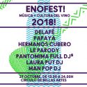 El próximo 27 de octubre vuelve el Enofestival al Círculo de Bellas Artes con Delafé, Papaya, Los Hermanos Cubero y Le Parody.