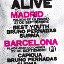 Portugal Alive vuelve a Barcelona y Madrid los días 21 y 22 de Septiembre: Best Youth, Bruno Pernadas, Surma y Capicua conforman el cartel itinerante.