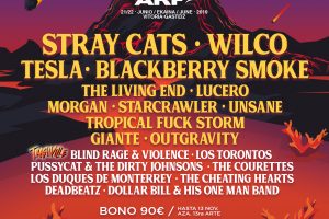 stray cats encabezan el Azkena Rock Festival 2019