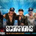 Scorpions nuevo cabeza de cartel del Download Festival Madrid 2019.