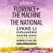 the national, florence and the machine y más se unen al bst