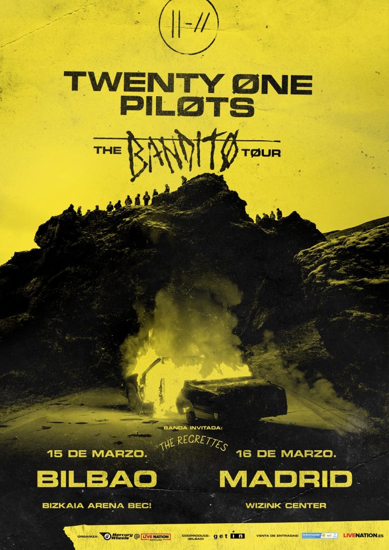 the regrettes y twenty one pilots en bilbao y madrid