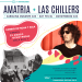 chillers y amatria en la fiesta de presentación del tomavistas festival