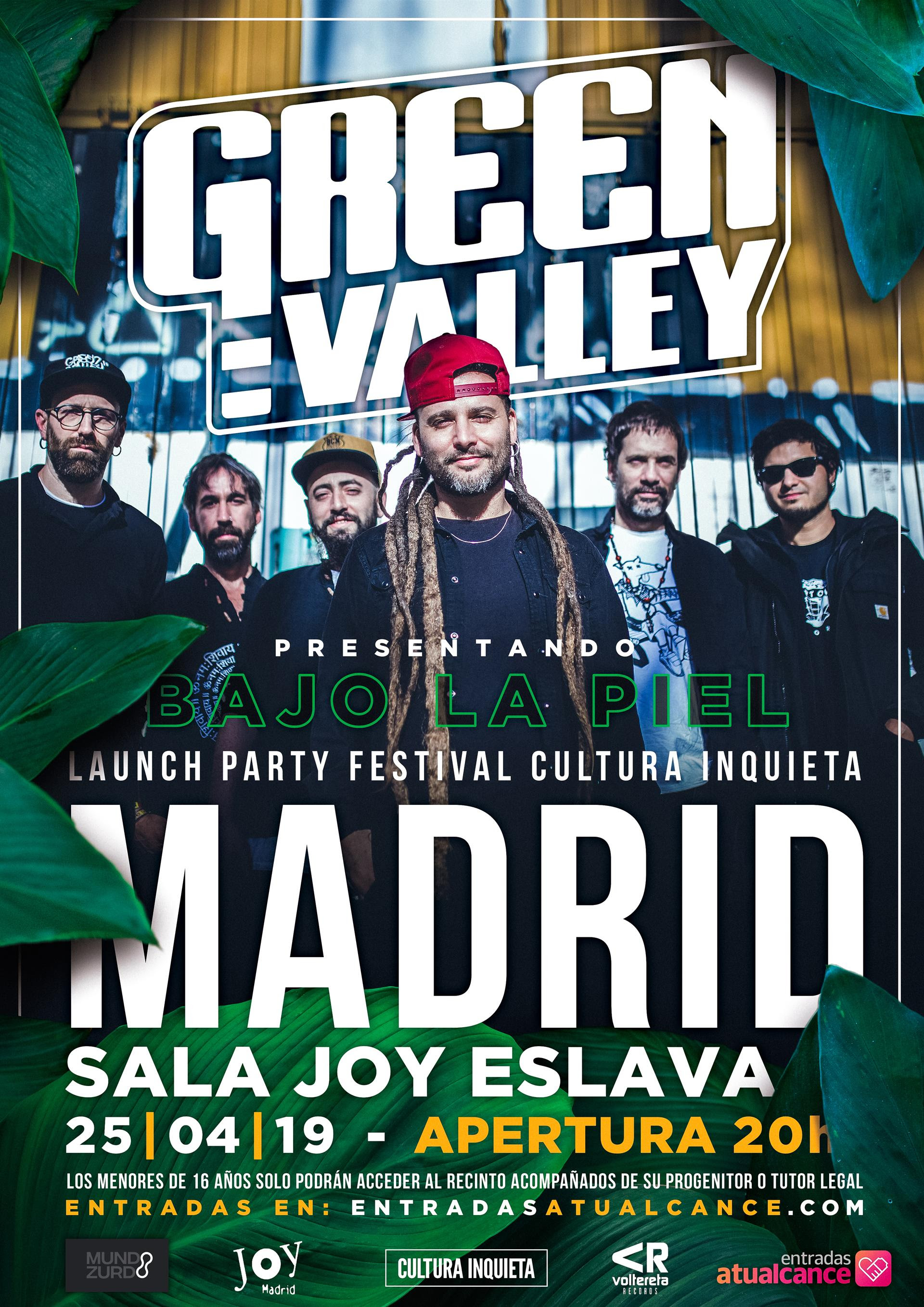 green valley presentan disco en joy eslava