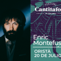 Enric Montefusco cierra el cartel musical del Festival Cantilafont, donde presentará su nuevo disco “Diagonal”