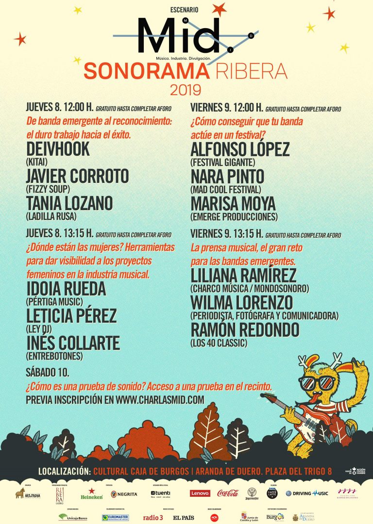 charlas mid en sonorama