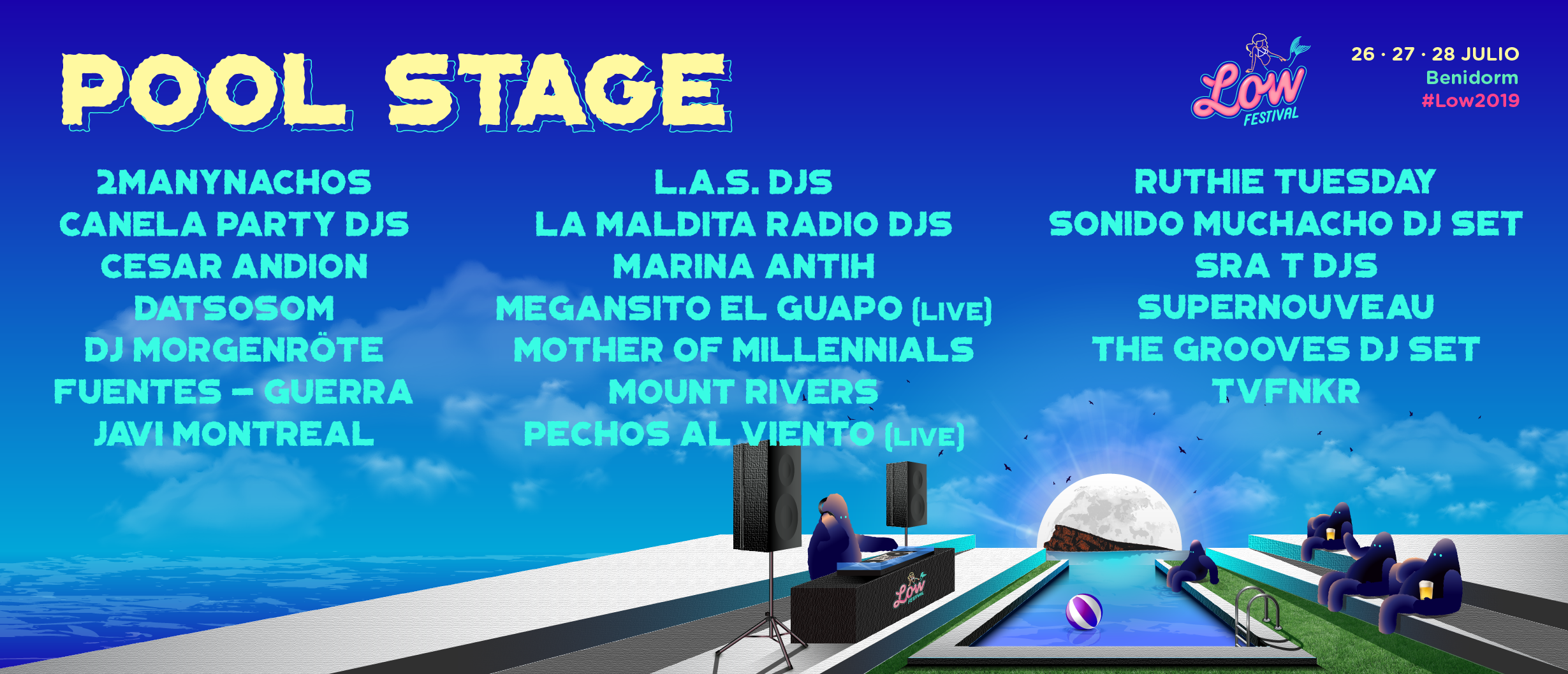 pool stage low festival