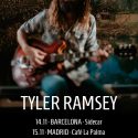 Tyler Ramsey (Band Of Horses) paseará palmito por nuestro país en Noviembre.