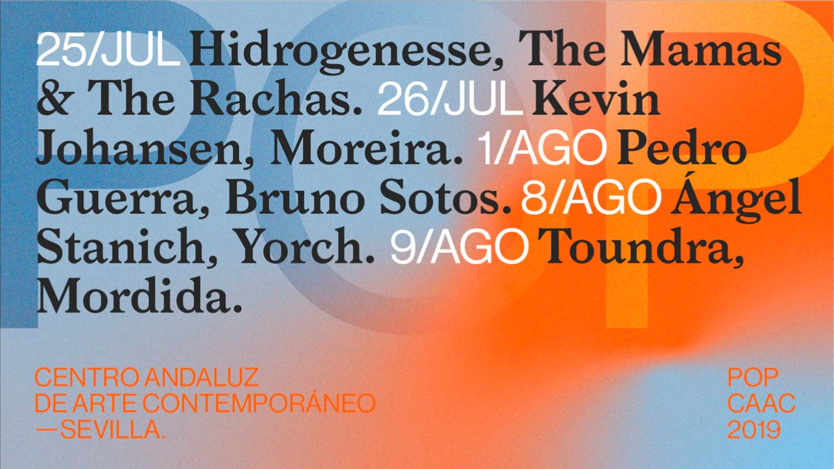 stanich y toundra en ciclo Pop CAAC Sevilla