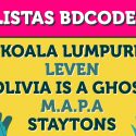 Final del concurso BDCoder este jueves en El Intruso (Madrid) con Koala lumpure, Leven, M.A.P.A, Olivia is a Ghost y Staytons.