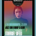 María Yfeu estará el próximo 12 de noviembre en Madrid en la Sala Siroco.