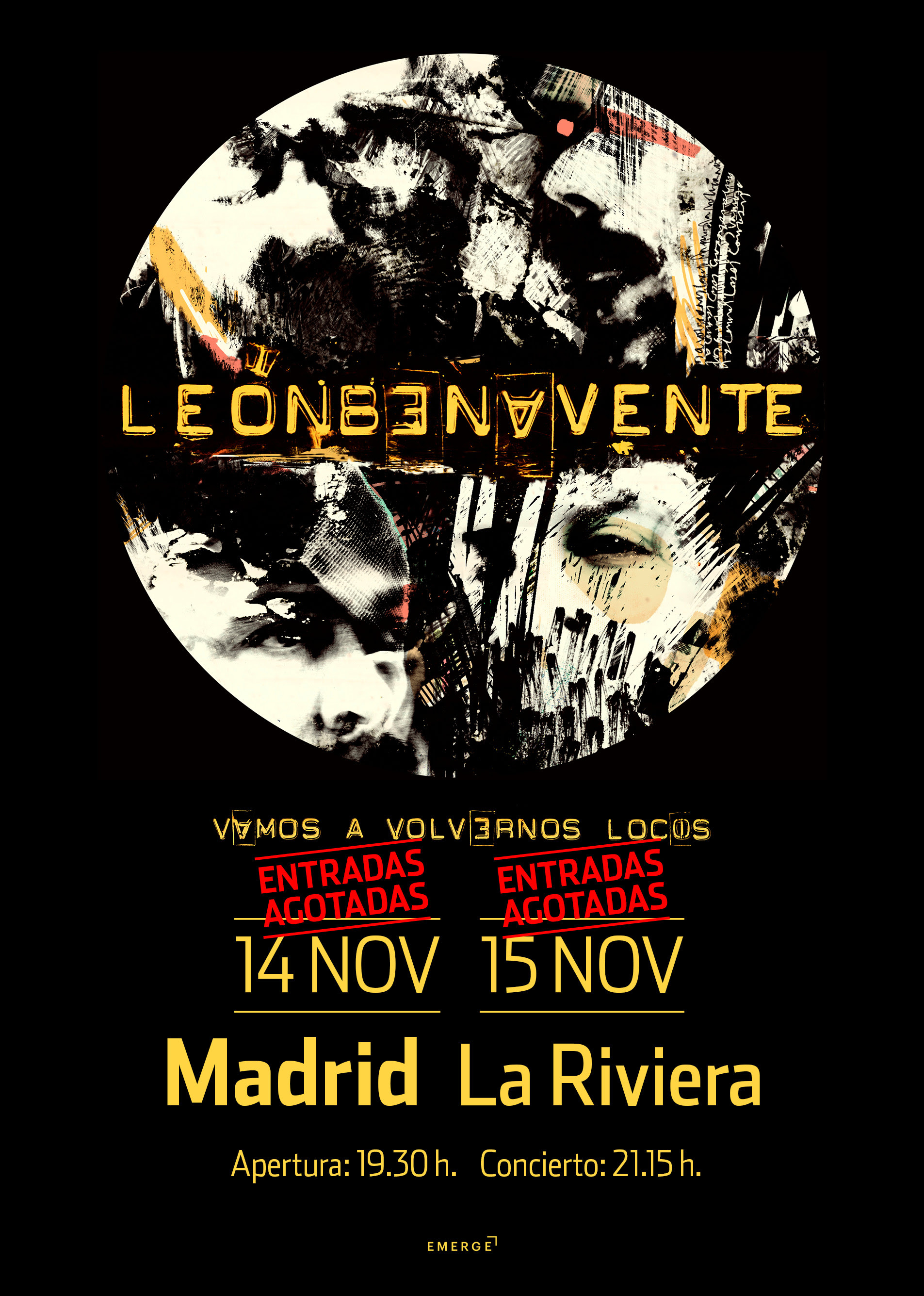 doblete con todo vendido en Madrid para León Benavente