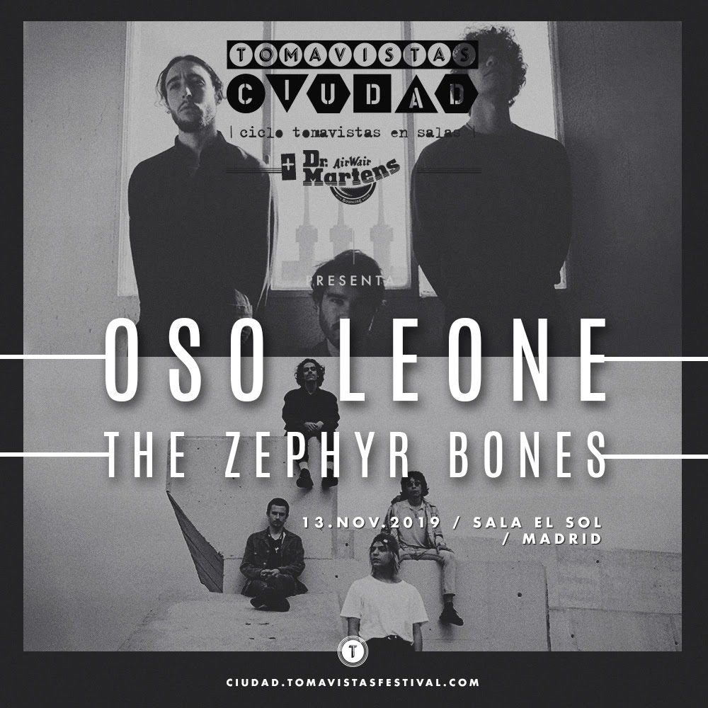 oso leone y the zephyr bones en sala el sol