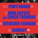El Esmorga Fest anuncia a Pony Bravo, Aliment, Atención Tsunami y Niña Coyote eta Chico Tornado