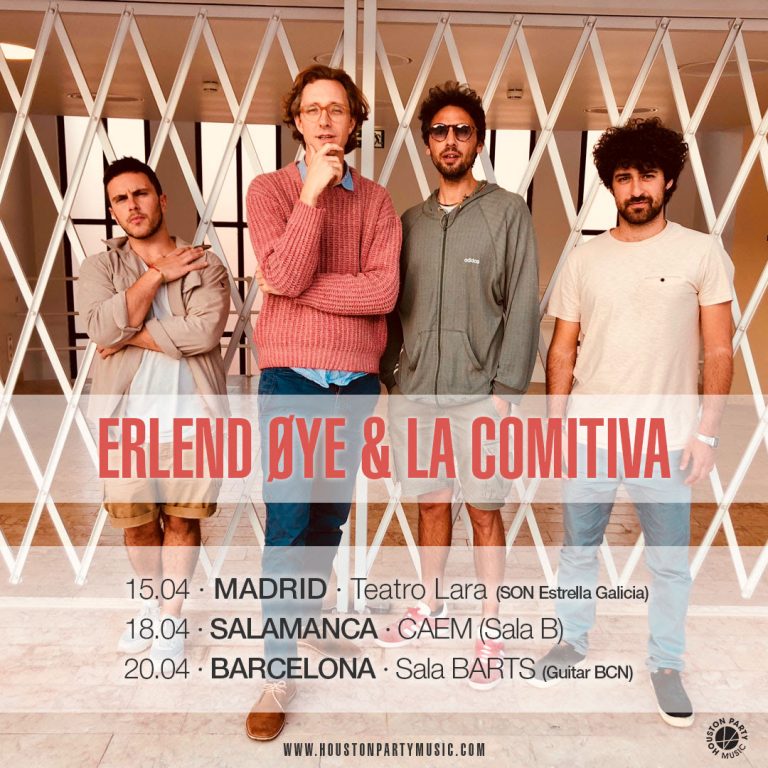 erlend oye y la comitiva de gira