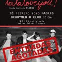 La La Love You cuelgan el Sold Out para sus conciertos de Bilbao y Madrid