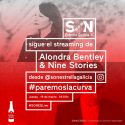 Son Estrella Galicia ofrece esta tarde en streaming el concierto de Alondra Bentley y Nine Stories.