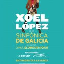Xoel López ofrecerá un concierto este sábado en el Coliseum de A Coruña con la Orquesta Sinfónica de Galicia