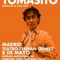 Tomasito anuncia nuevas fechas en directo en mayo en Sevilla, Córdoba y Madrid