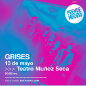 Grises presentan este jueves ‘Talismán’ dentro de Prende Madrid en el Teatro Muñoz Seca