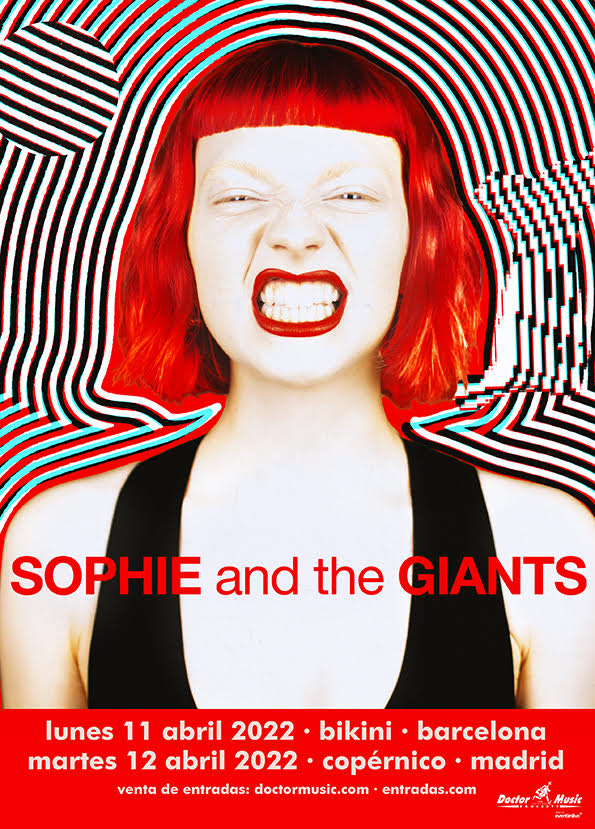 sophie and the giants madrid y barcelona 2022