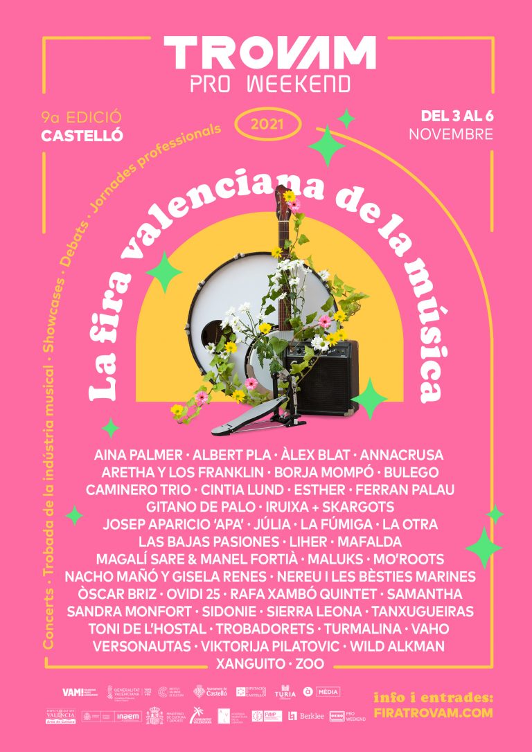 La Fira Valenciana de la Música añade 12 nuevos artistas y completa la programación de su novena edición