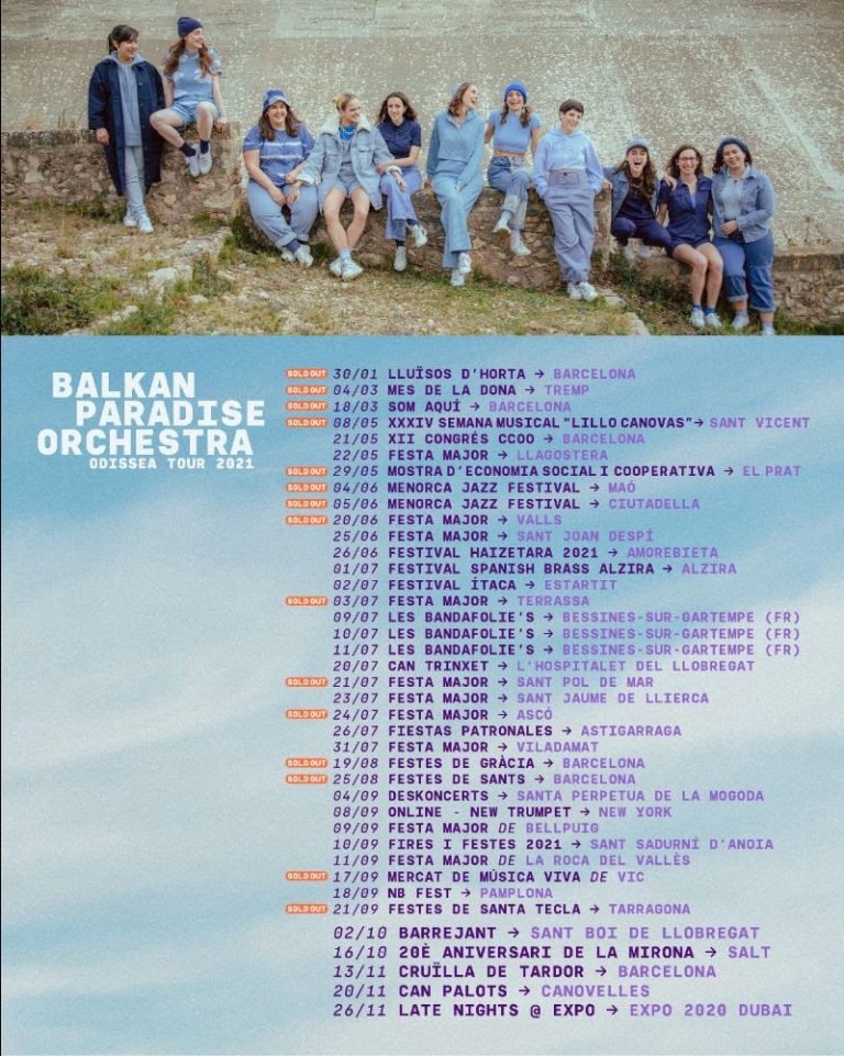 balkan paradise orchestra tour 2021