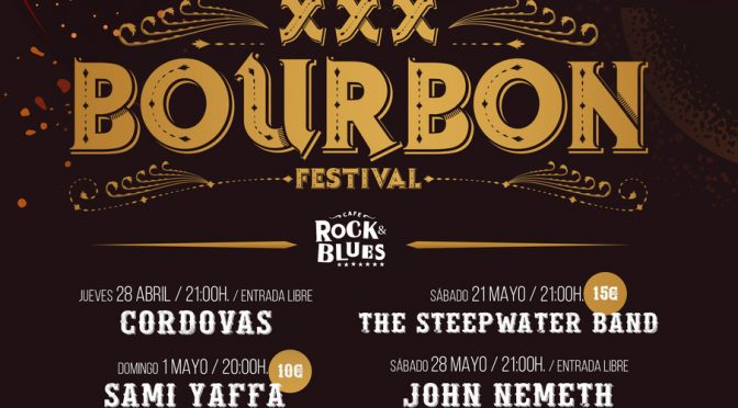 Sami Yaffa, Stepwater Band, Dr. Feelgood o Imelda May estarán dentro de la nueva edición del Bourbon Festival en Zaragoza que se celebrará entre abril y junio.