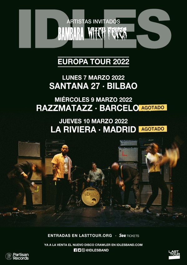 IDLES-europa-tour-2022