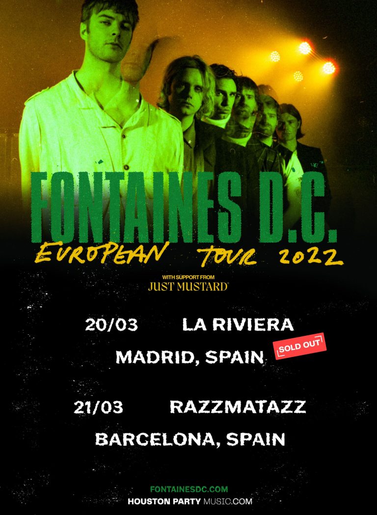 fontaines d.c. agotan en Madrid