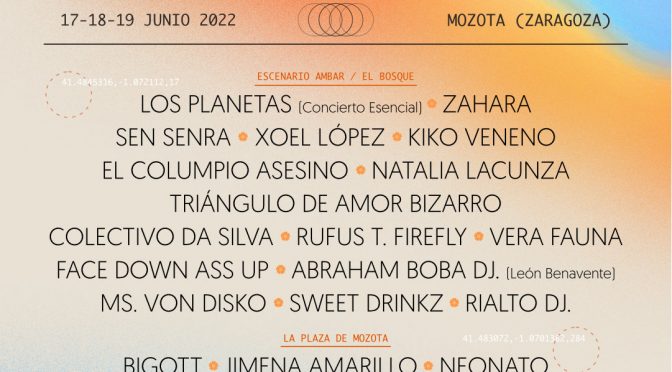Los Planetas, Zahara, Vera Fauna y Compro Oro entre las nuevas confirmaciones de la nueva edición del festival Bosque Sonoro