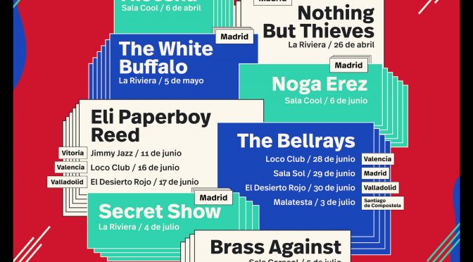 Noga Erez, The Bellrays, Brass Against, y Eli “Paperboy” Reed continúarán la gira Vibra Mahou by Mad Cool Festival las próximas semanas