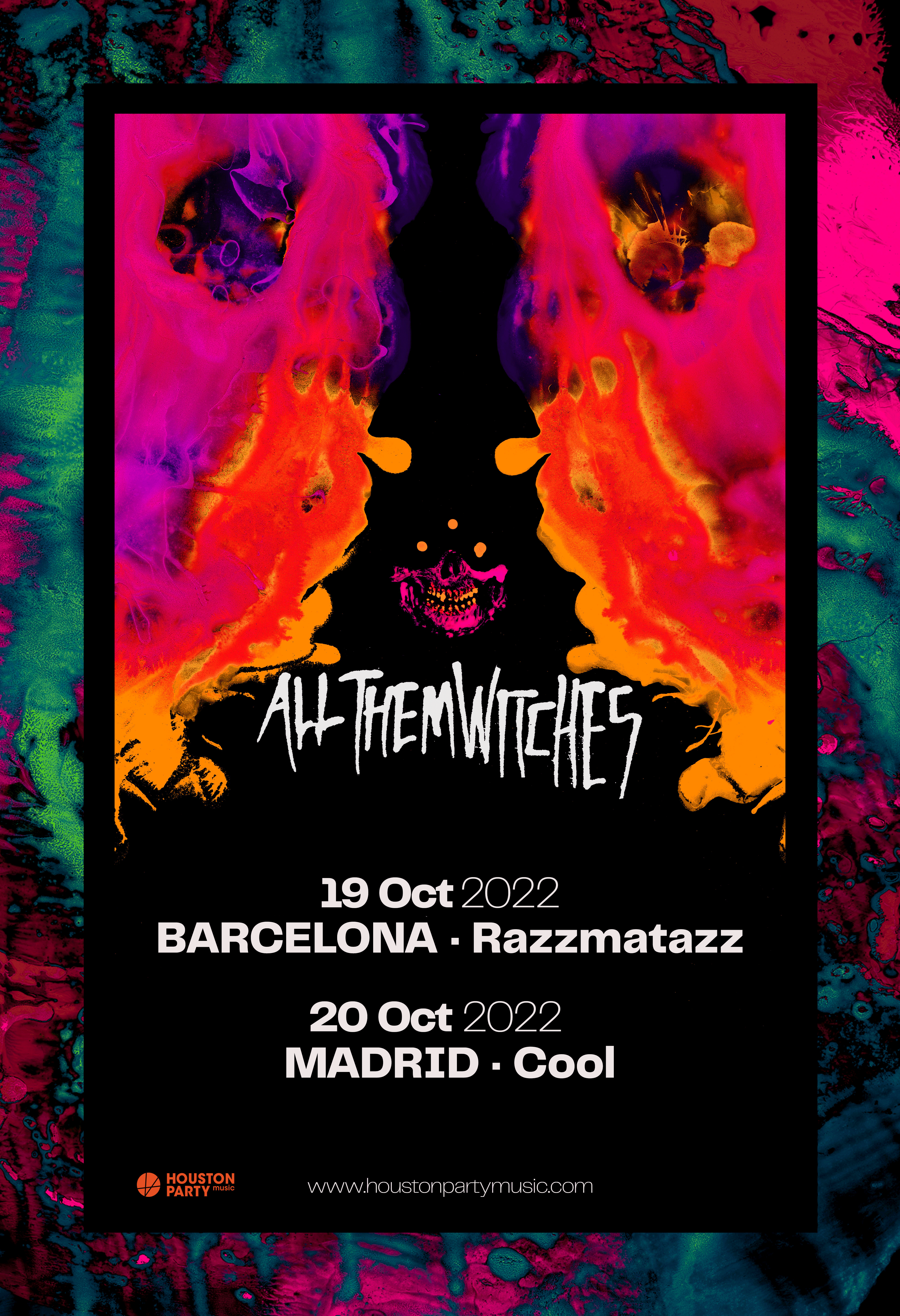 all them witches madrid y barcleona 2022